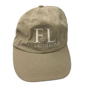 Ft. Lauderdale Florida Khaki Baseball Hat